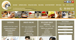Desktop Screenshot of elenascafe.com